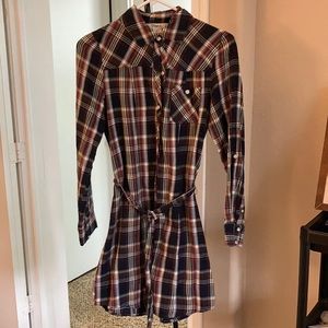 🔴Long sleeve shirt dress